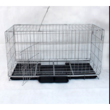 Cage pour chien soudée pliée galvanisée ou enduite de PVC (usine) ISO14001